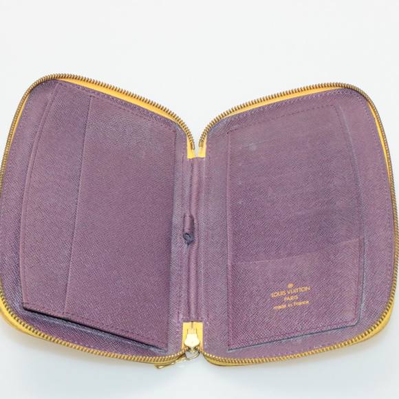 LOUIS VUITTON Epi Agenda Jeode Travel Case Yellow LV Auth am3002s - Picture 10 of 16